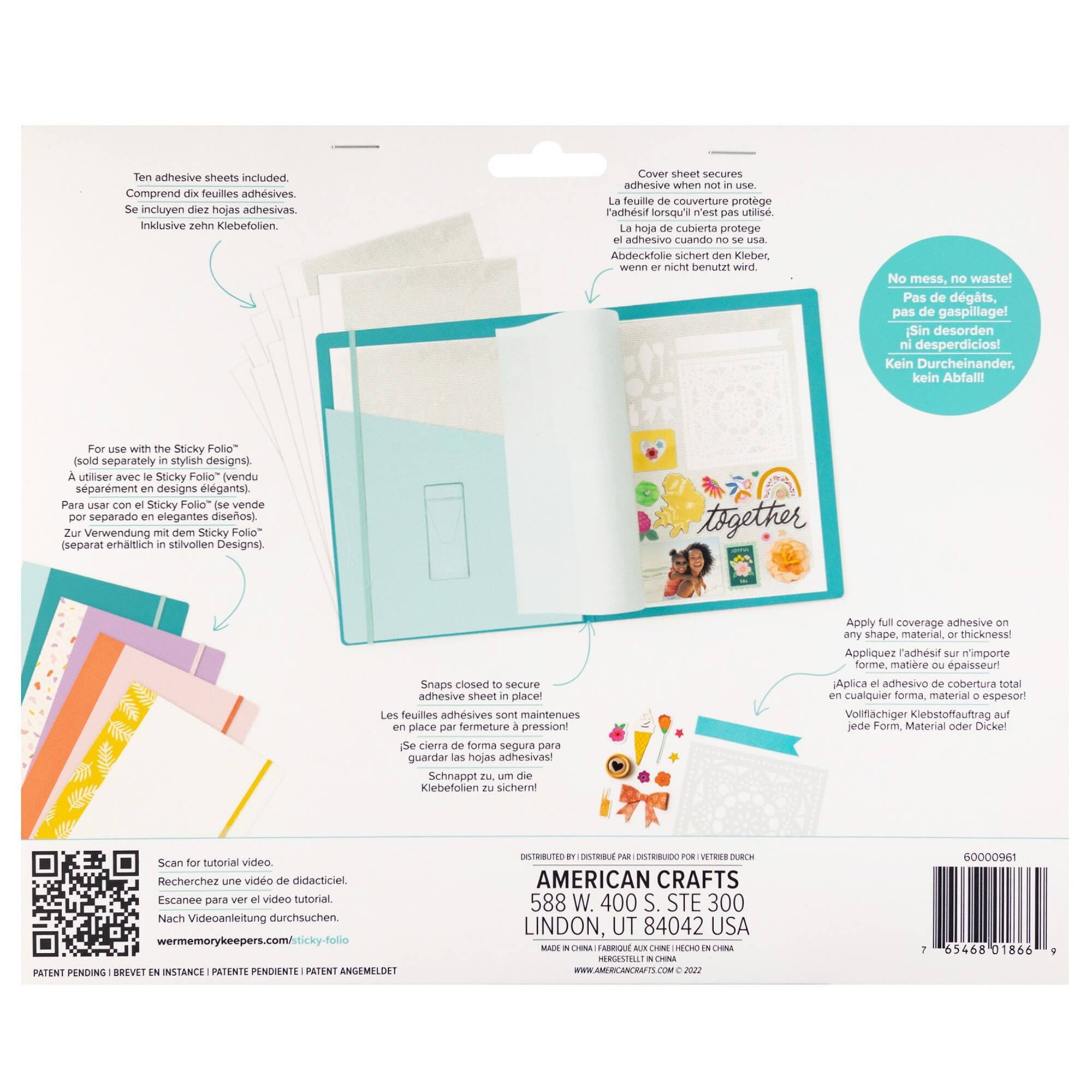 We R Memory Keepers® Sticky Folio™ Permanent Micro Dot Sheets